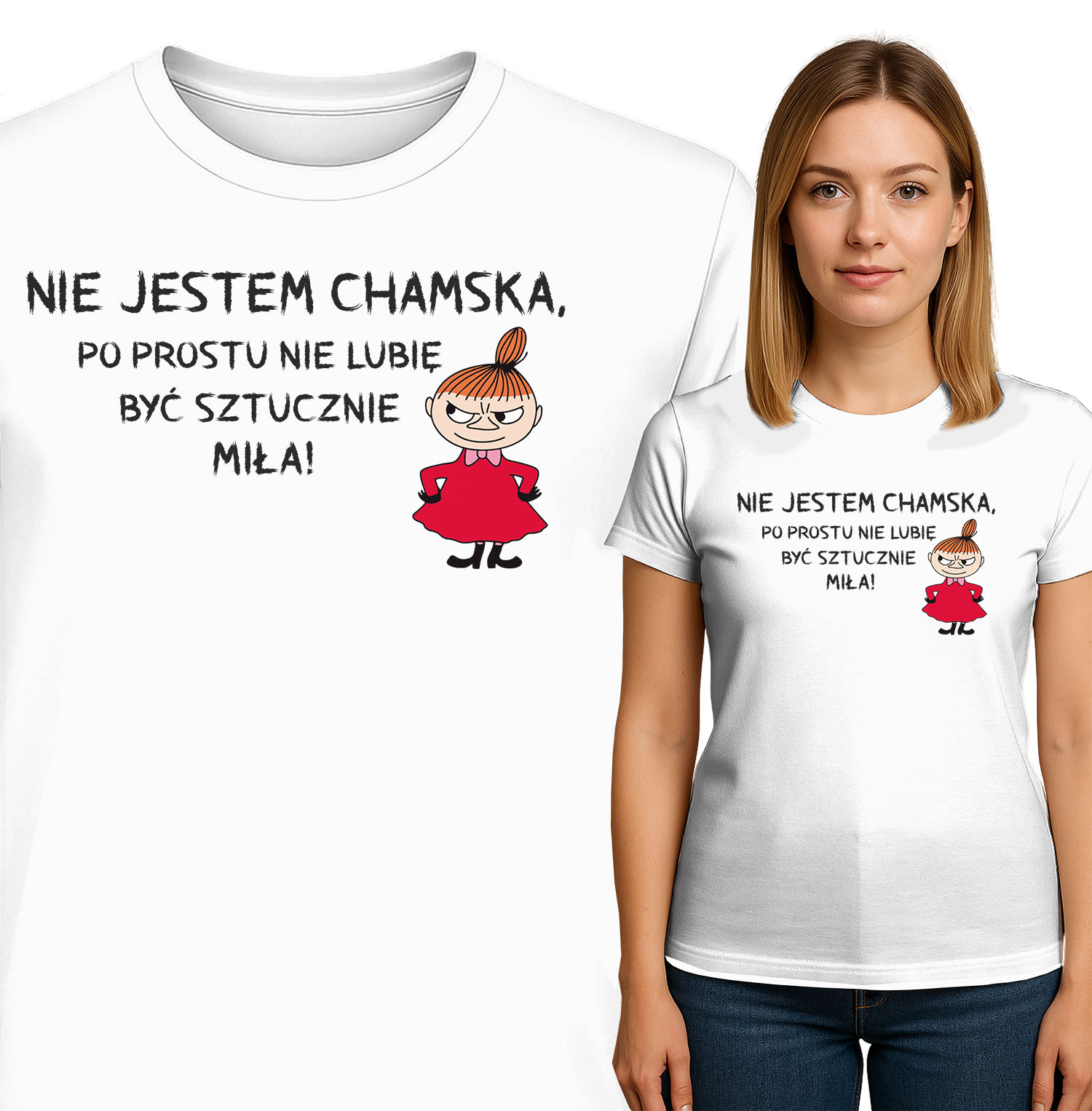 'NIE JESTEM CHAMSKA, PO PROSTU NIE LUBIĘ BYĆ SZTUCZNIE MIŁA'