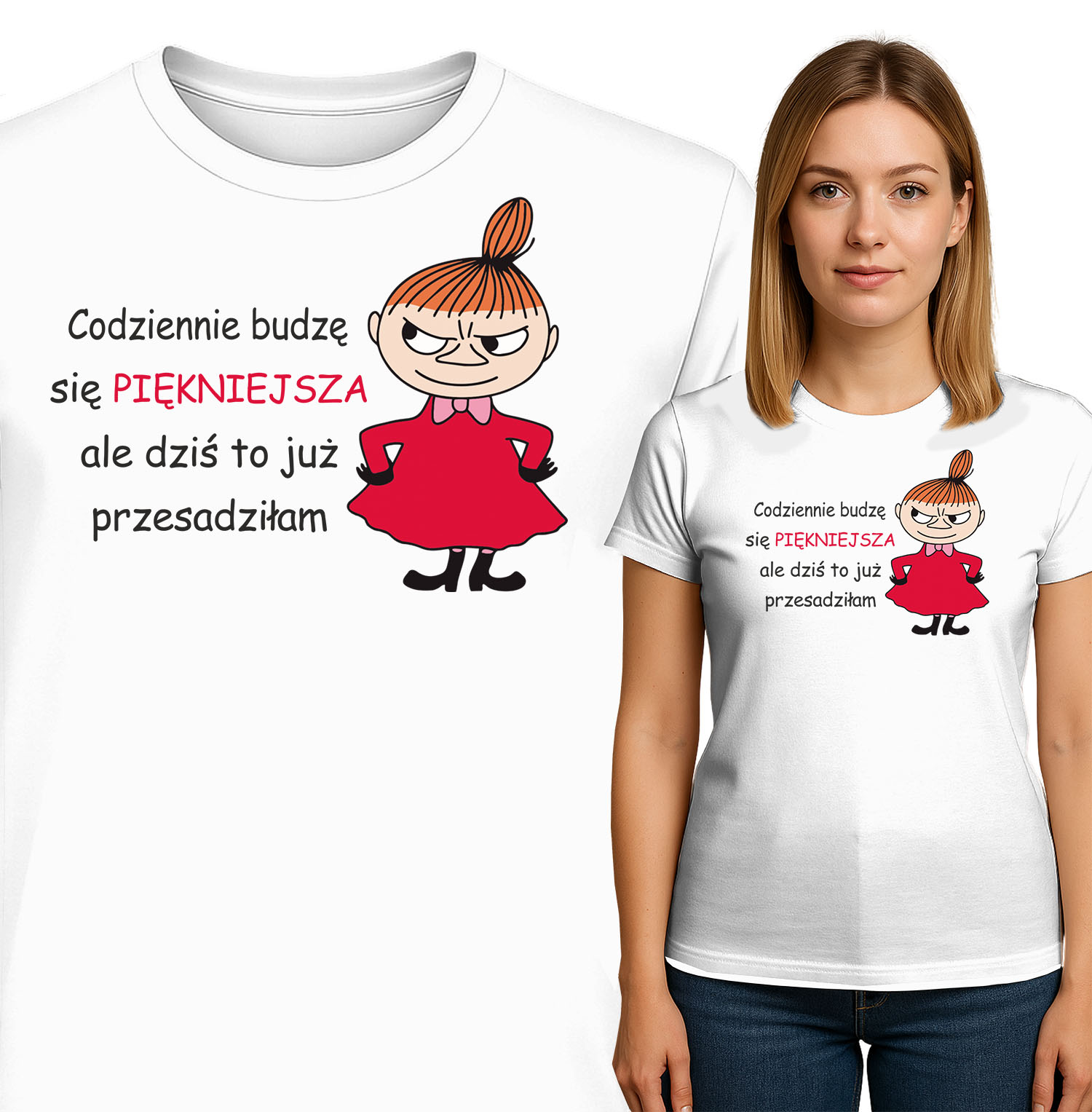 'Codziennie budzę się PIĘKNIEJSZA ale dziś to już przesadziłam'