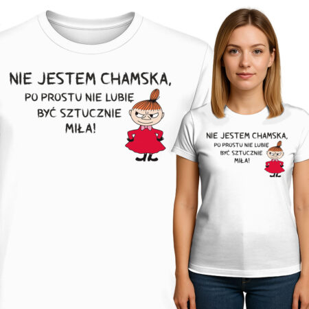 'NIE JESTEM CHAMSKA, PO PROSTU NIE LUIME BYĆ SZTUCZNIE MILA!'