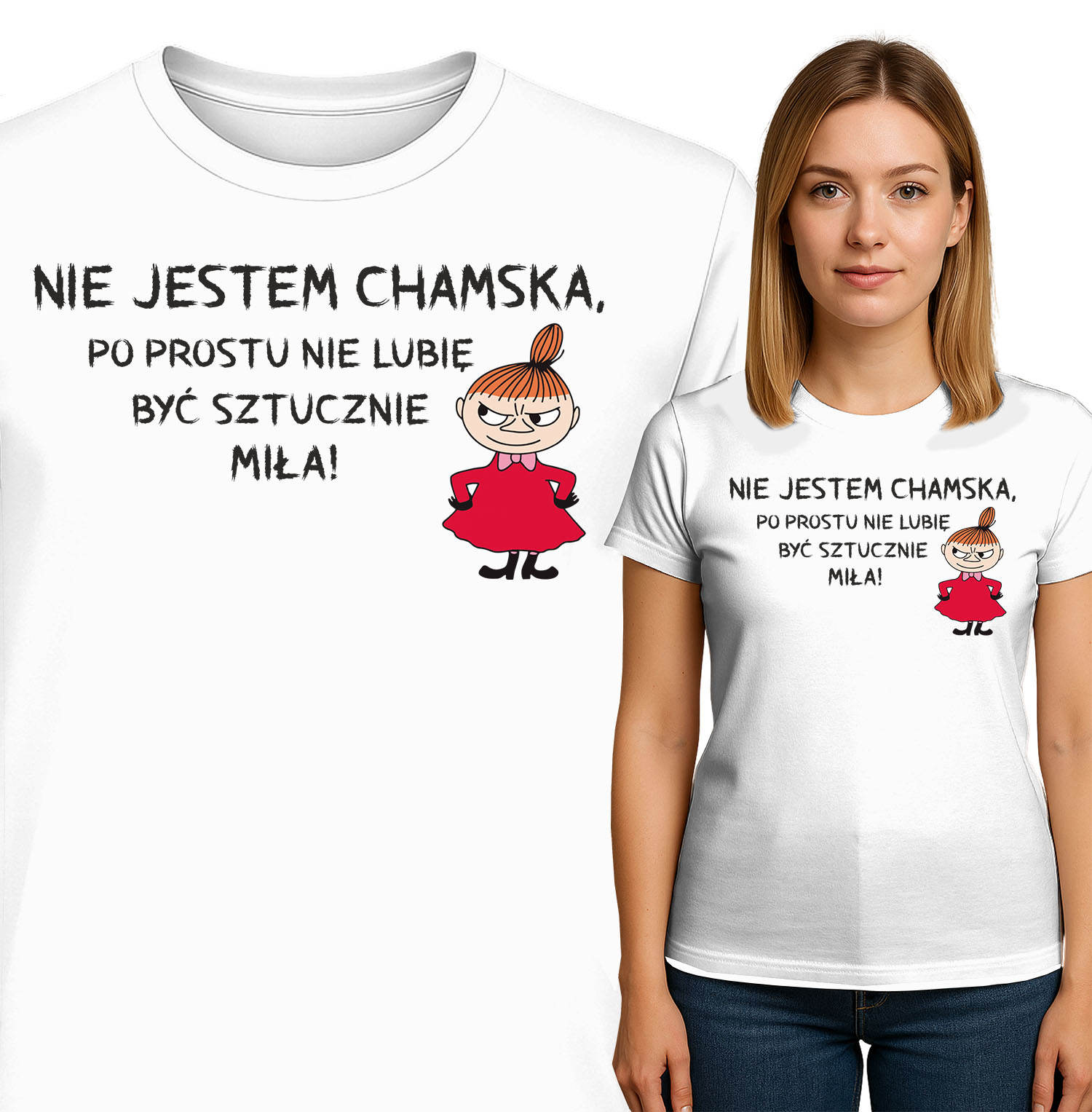 'NIE JESTEM CHAMSKA, PO PROSTU NIE LUIME BYĆ SZTUCZNIE MILA!'