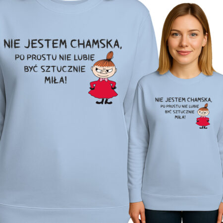 'NIE JESTEM CHAMSKA, PO PROSTU NIE LUBIĘ BYĆ SZTUCZNIE MIŁA'