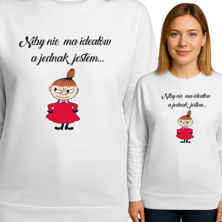 'Niby nie ma ideaów a jednak jestem...'